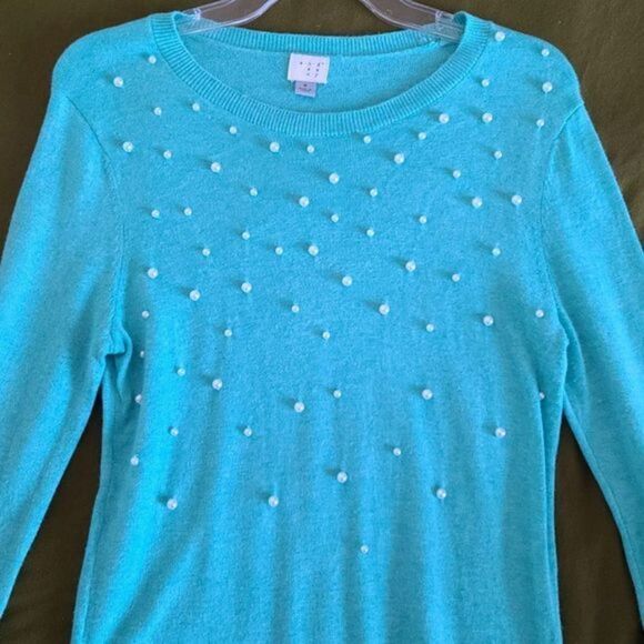 Target Andeawy Sweater with White Little Pearls‎ - Picture 1 of 9